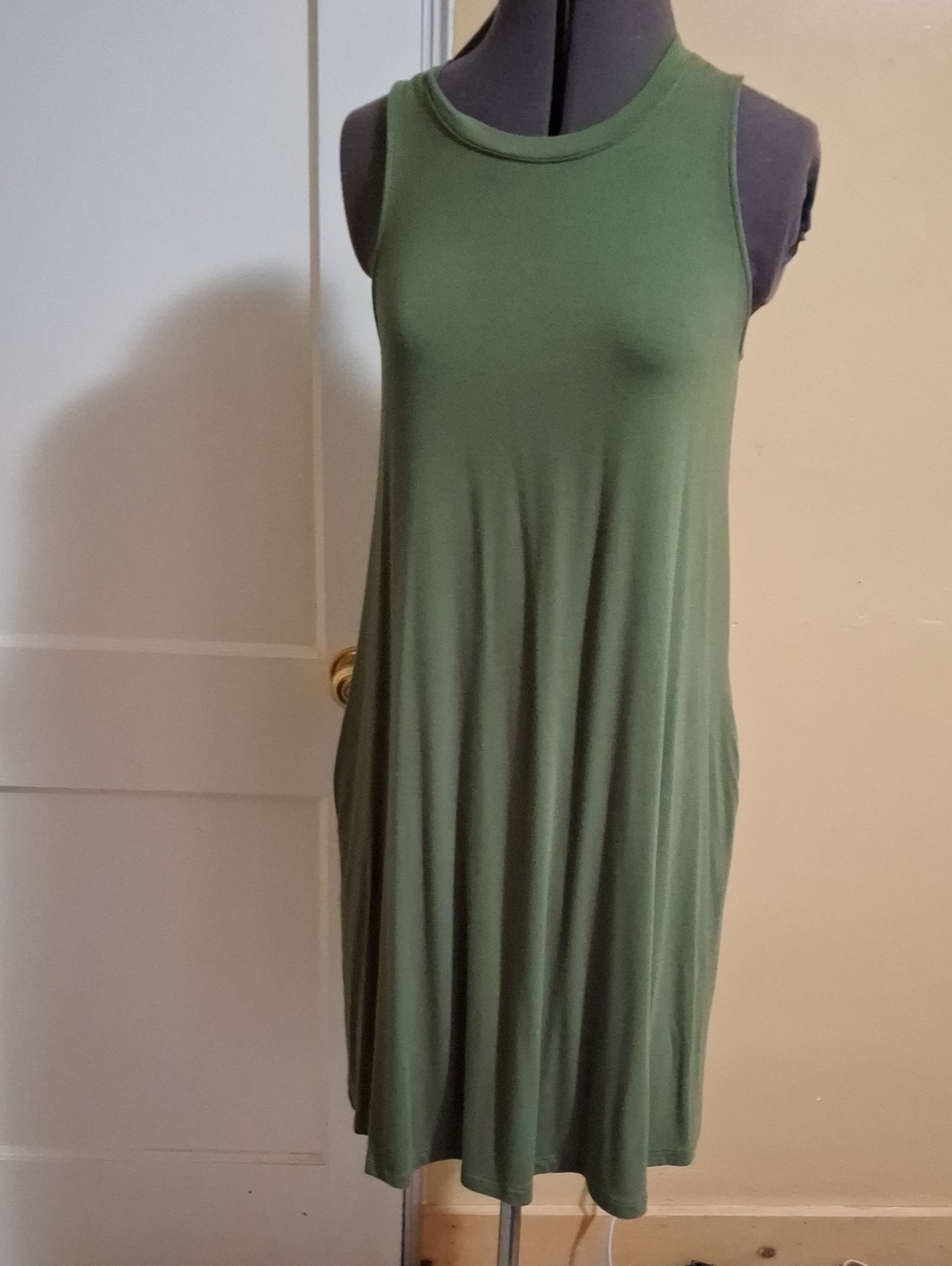 Olive Green Dress